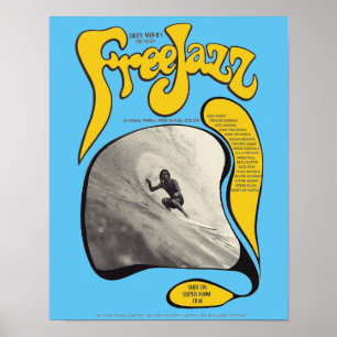 Jazz Vintage, Poster Surf, Art Surf