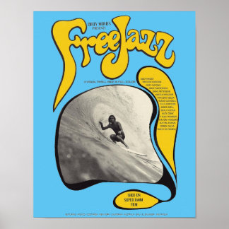 Jazz Vintage, Poster Surf, Art Surf