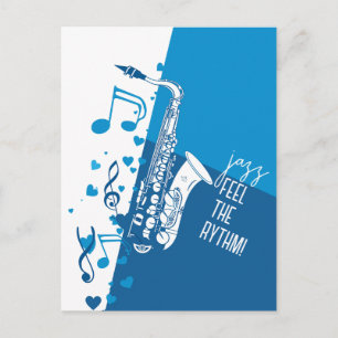 Jazz Voel het Ritme Briefkaart