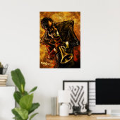 Jazz Works Poster (Thuiskantoor)