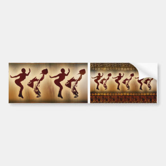 JAZZAMBIA Bumpersticker multicolor