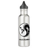 Jazzambia Yin Yang Bouteille d'eau 24 oz (Gauche)