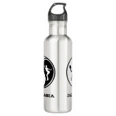 Jazzambia Yin Yang Bouteille d'eau 24 oz (Devant)