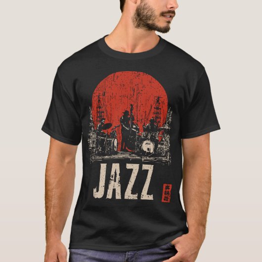  jazzband Musical Heritage Design T-shirt (Voorkant)