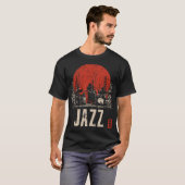  jazzband Musical Heritage Design T-shirt (Voorkant volledig)