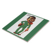 Jazzbo Jackson Tegeltje (Zijkant)