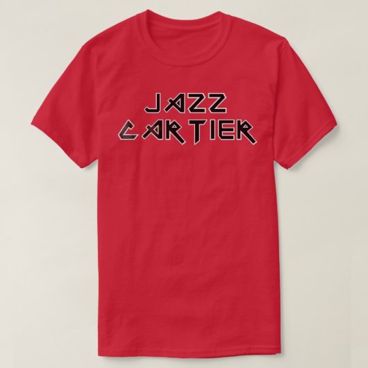 jazzcartier t-shirt (Design voorkant)