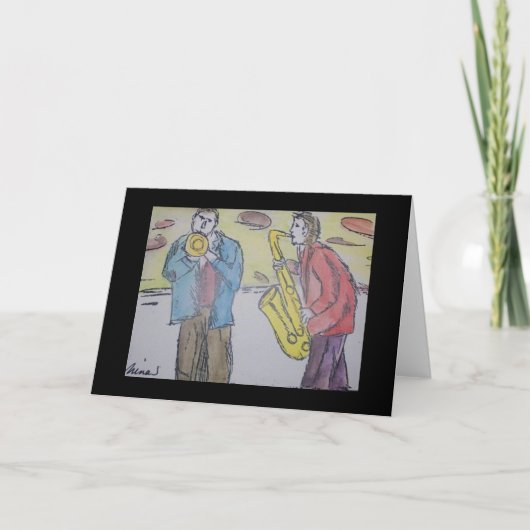 JAZZDUO KAART (Voorkant)