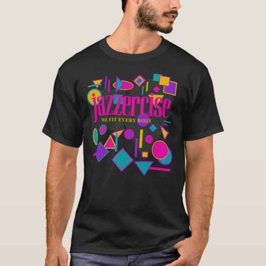 jazzercise retro logo Classic T-Shirt (Voorkant)
