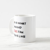 jazzfan, enthousiast koffiemok (Voorkant links)