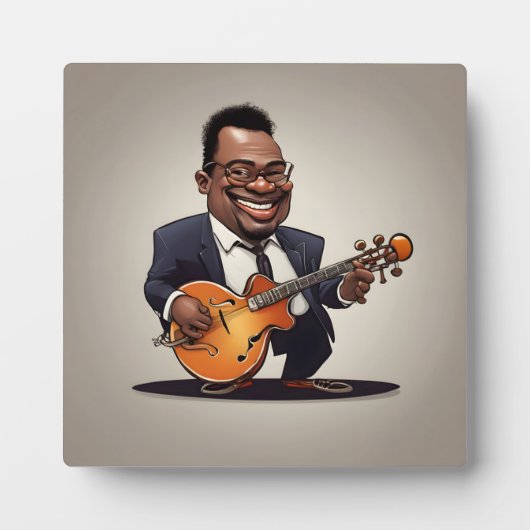 jazzmuzikanten fotoplaat (Voorkant)