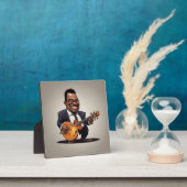 jazzmuzikanten fotoplaat (Insitu)