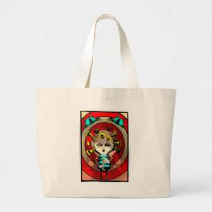 Jazzplayer 2012 grote tote bag
