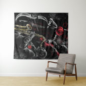 jazztapijt wandkleed (In Situ (horizontaal))