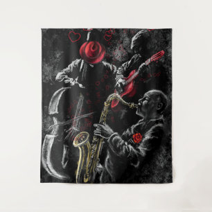 jazztapijt wandkleed