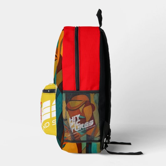 Jazzy Artwork Design sac à dos V2 (Droite)