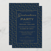 Jazzy Gold Invitation (Devant / Derrière)