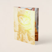 Jazzy Kat - Oktober Vibes Folie Kaarten (Voorkant)