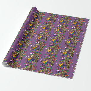 Jazzy New Orleans Music Fest Cadeaupapier