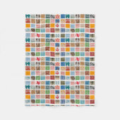 Jazzy Pyrex Fleece Throw (Voorkant)