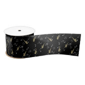 Jazzy Saxophone en Musical Notes  Lint (Spoel)