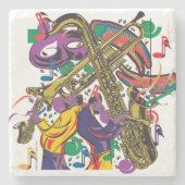 JAZZy Stenen Onderzetter (Voorkant)