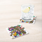 JAZZy Vierkante Kartonnen Onderzetter (Insitu)