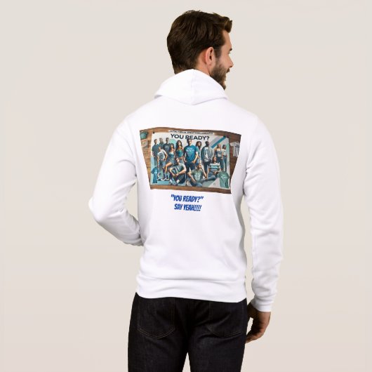JB Sims Limited Edition Unity Jacket - Exclusief Hoodie (Achterkant volledig)