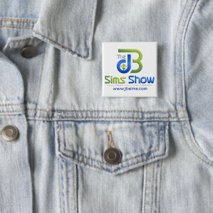 "JB Sims Show Unity Square Button - Collectible Pi