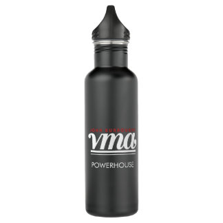 JBHS VMA Black with White Logo Customizable Waterfles