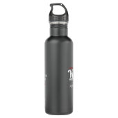 JBHS VMA Black with White Logo Customizable Waterfles (Achterkant)