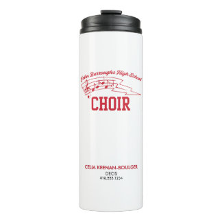 JBHS VMA Personalized Name with Custom Choir Thermosbeker