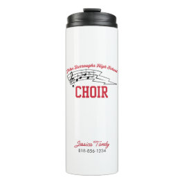 JBHS VMA Personalized Name with Custom Choir Thermosbeker