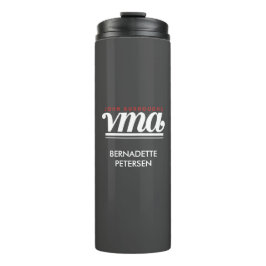 JBHS VMA Zwart met Witte Logo  Thermosbeker