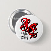 JC De manier Christelijk Ronde Button 5,7 Cm (Voorkant /achterkant)