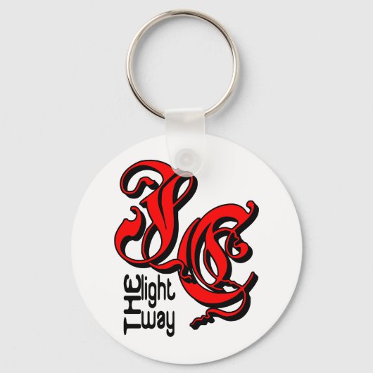 JC De manier Christelijk Sleutelhanger (Voorkant)