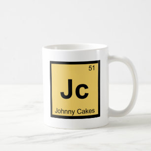 Jc - Johnny Cakes Chemistry Periodic Table Symbol Koffiemok