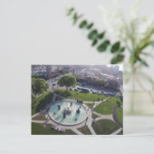 JC Nichols de herdenkingsStad van fonteinKansas Briefkaart (Staand voorkant)