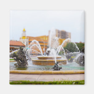 JC Nichols Fountain Country Club Plaza KC Magneet