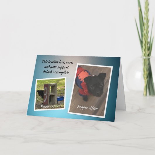 JCAPL Pepper - Hartelijk dank Kaart (Voorkant)