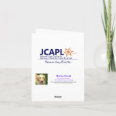 JCAPL Santa Dank u Kaart (Achterkant)