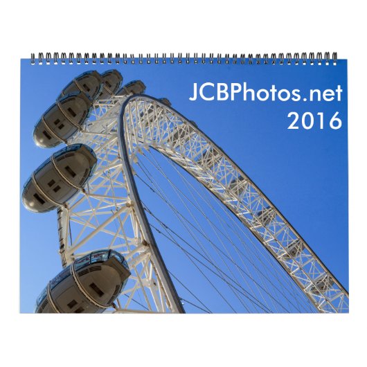 JCBPhotos.net 2016 Agenda Kalender (Hoes)