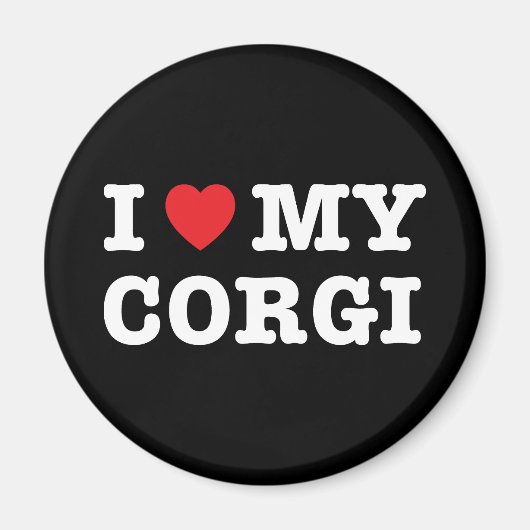 J'Coeur Mon Aimant Corgi (Devant)