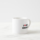 J'Coeur Mon Beagle Espresso Mug (Devant droit)