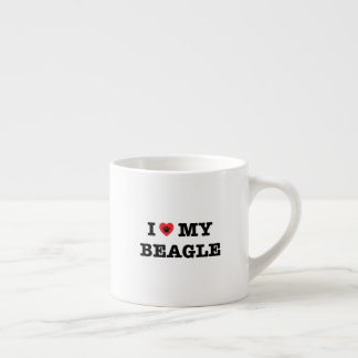 J'Coeur Mon Beagle Espresso Mug