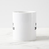 J'Coeur Mon Beagle Jumbo Café Mug (Devant)