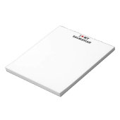 J'Coeur Mon Bloc-notes dalmate (Tourné)