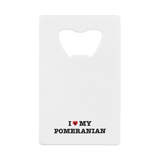 J'Coeur Mon Poméranien (Devant)