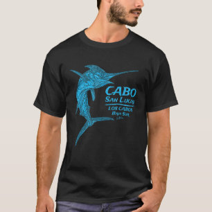 JCombs Cabo San Lucas Striped Marlin T-shirt
