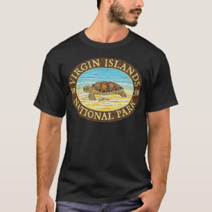 JCombs Virgin Islands National Park Zeeschildpad o T-shirt
